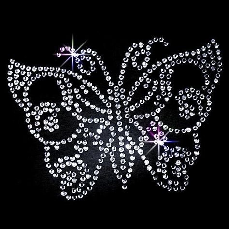 Аппликация из страз