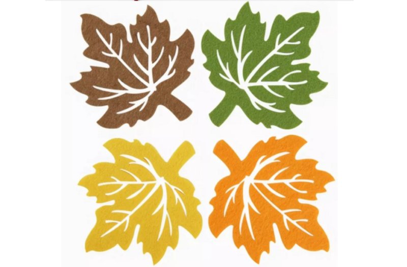Осенних листьев для вырезания
