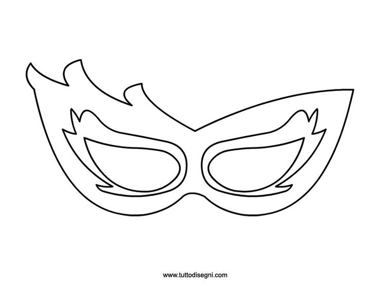 Карнавальная маска супергероев