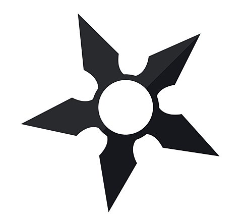 Сюрикен чертеж