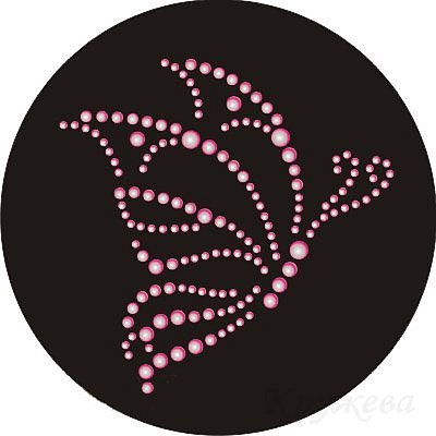 Орнамент из страз