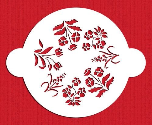 Трафарет для торта