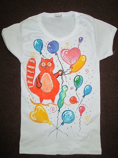 Рисование на футболках