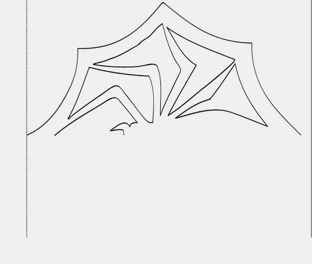 Паук из бумаги вырезать