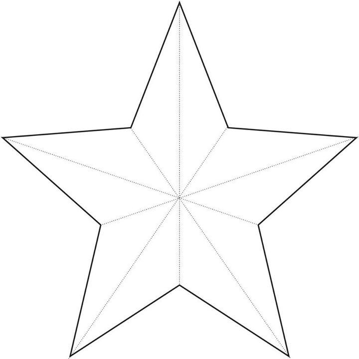 Макет звезды