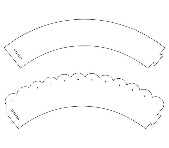 Картонные формы для кексов