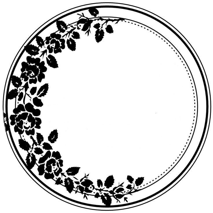 Круглый узор