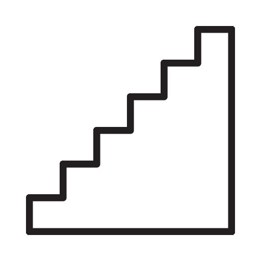 Значок лестницы