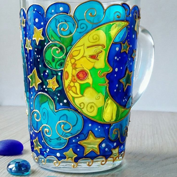 Витраж кружки