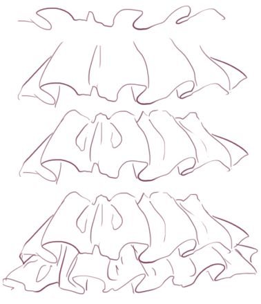 Рюши рисунок