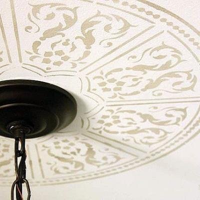 Трафареты для росписи потолка