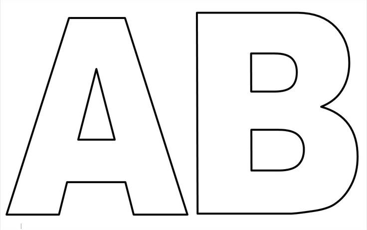 Трафарет бук для вырезания