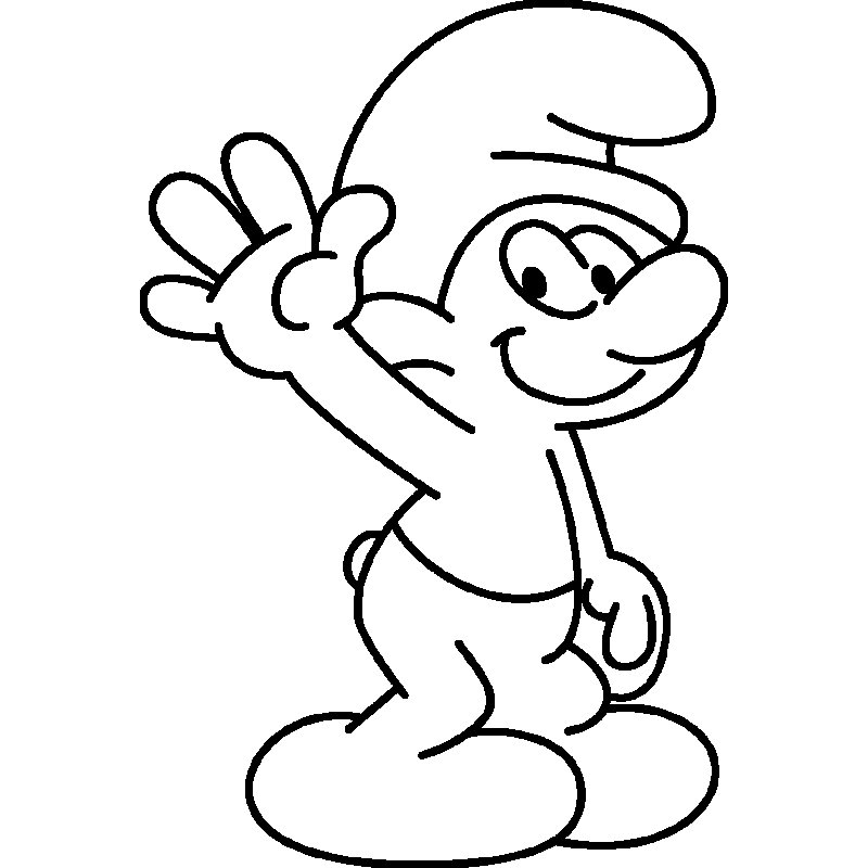 Мультяшные рисунки для срисовки