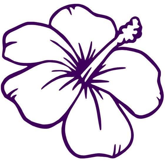 Цветы трафарет для вырезания