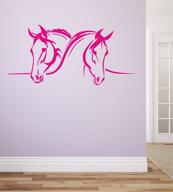 Трафарет для покраски стен, лошадь