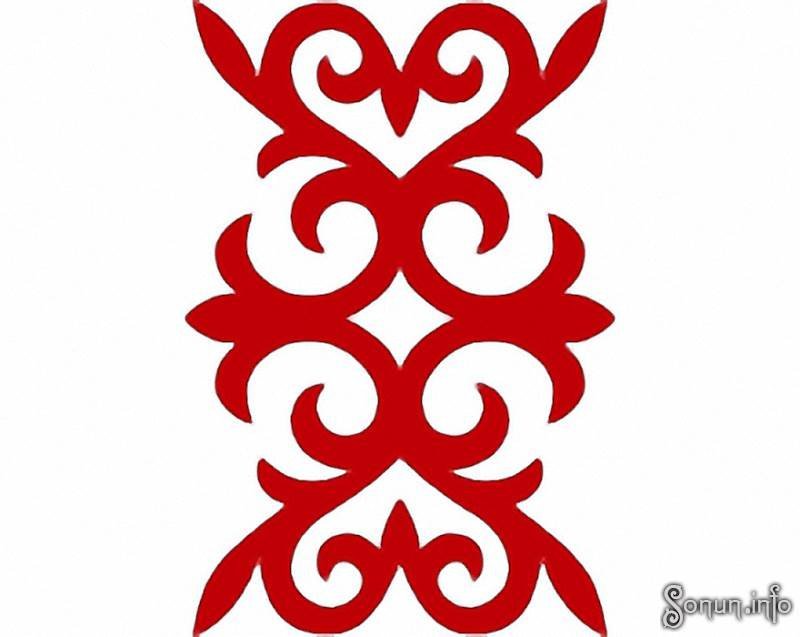 Национальные орнаменты Киргизии