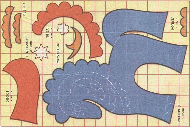 Лекала игрушек