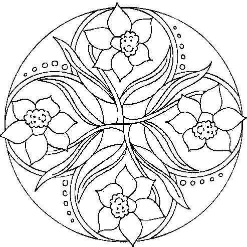 Орнамент в круге