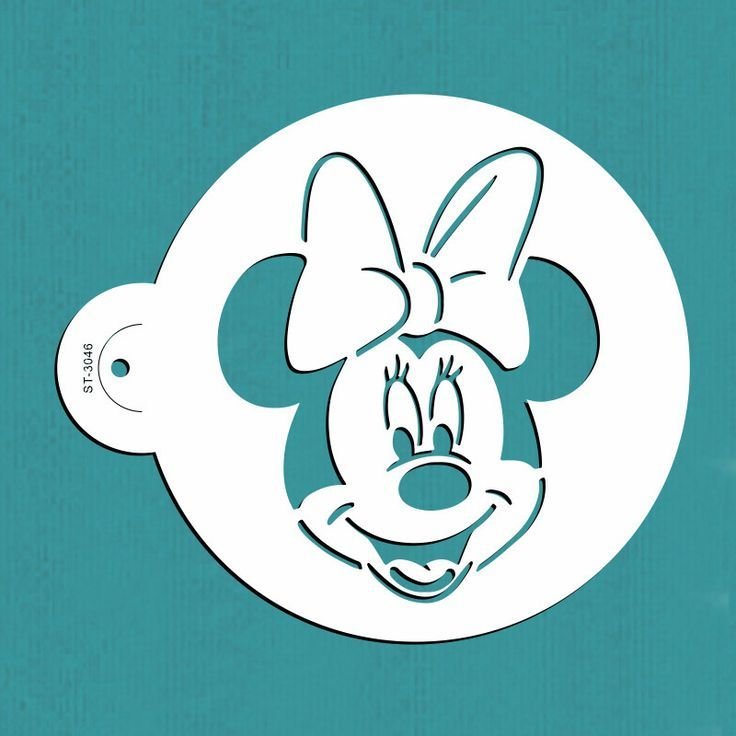 Рисунок на торт трафарет