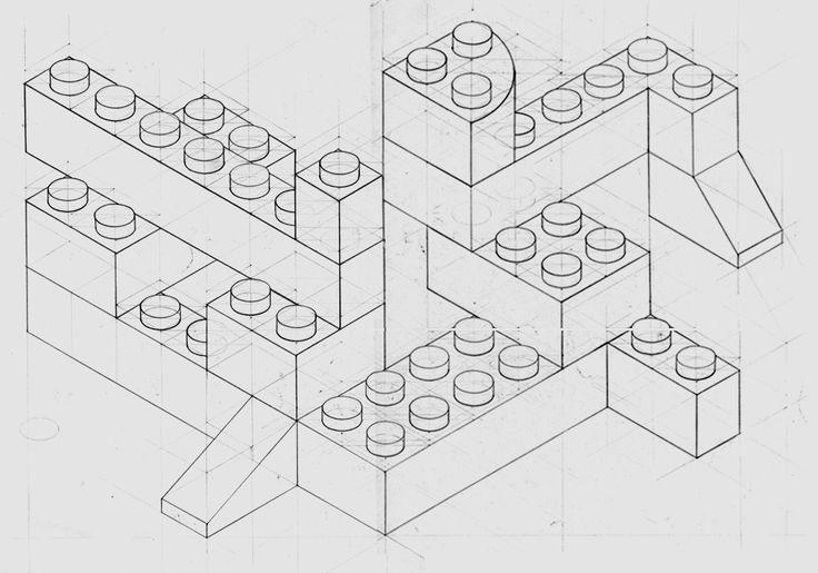 Лего кубики