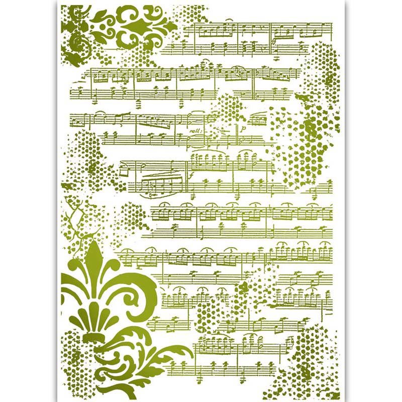 Нотные листы для скрапбукинга