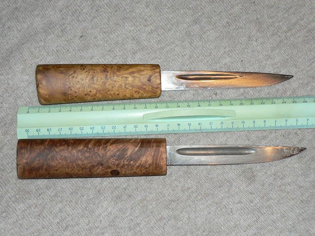 Форма клинка якутского ножа