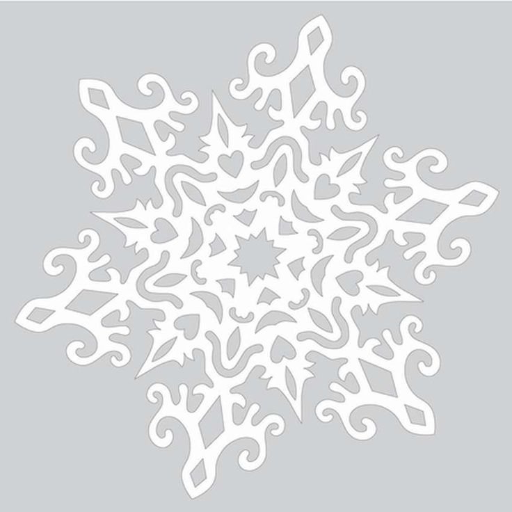 Резные снежинки