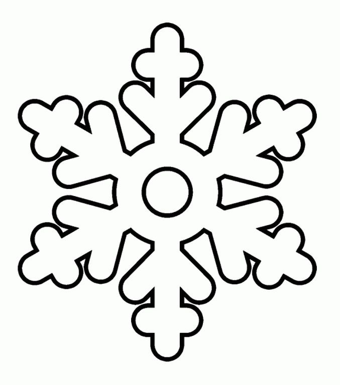 Рисунки снежинок для срисовки