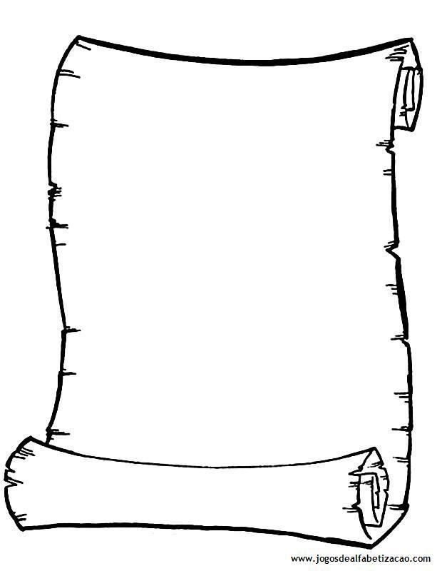 Свиток черно белый