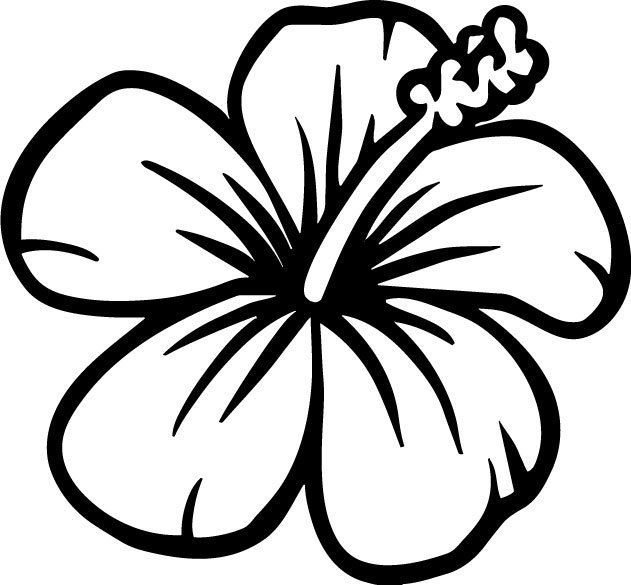 Цветы трафарет для вырезания