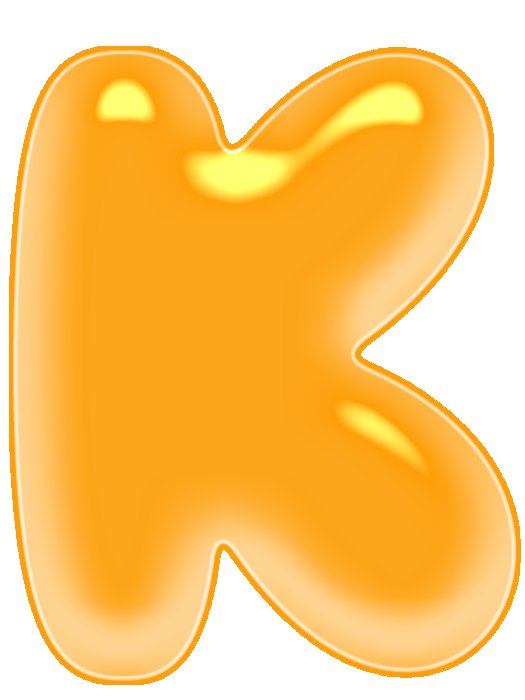 Красивые круглые буквы