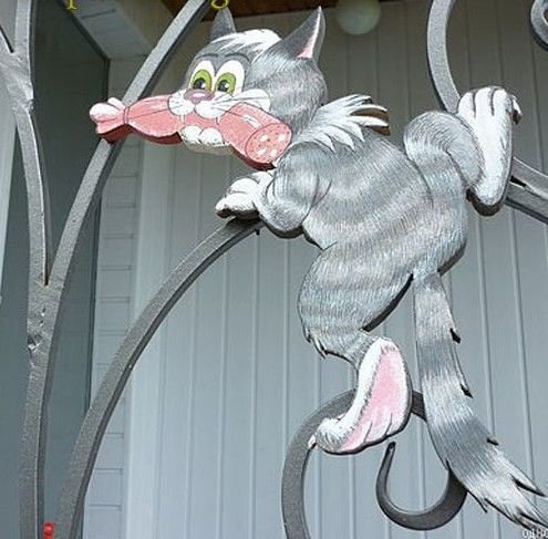 Фигурки из фанеры для сада