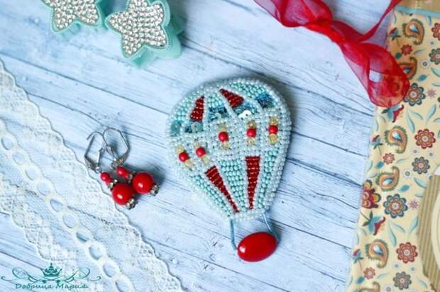 Брошь детская на шапку