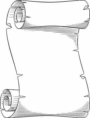 Свиток нарисовать