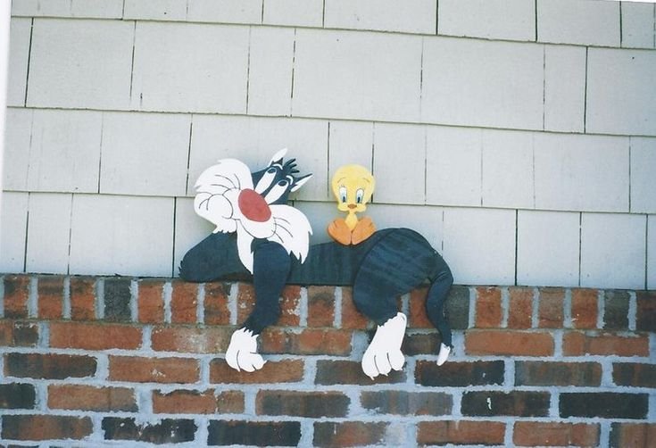 Фигурки животных на забор