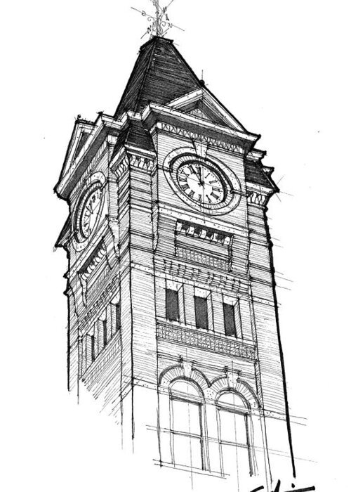 Часовая башня Оренбург