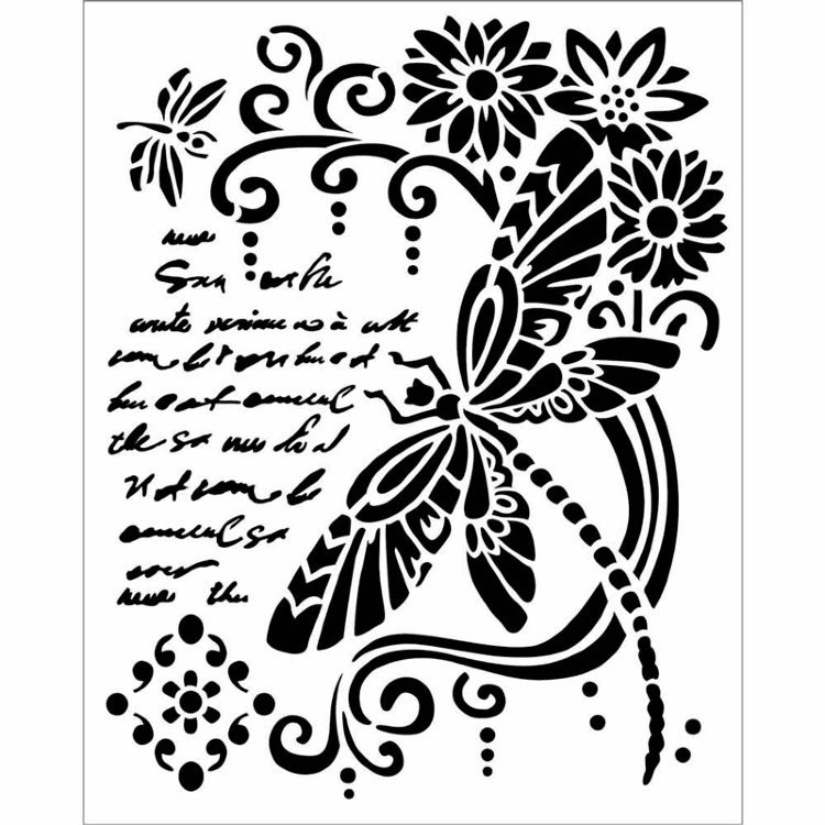 Трафареты для декора декупажа