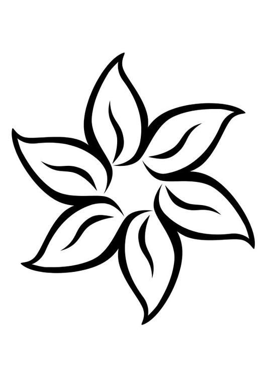 Легкие трафареты цветов