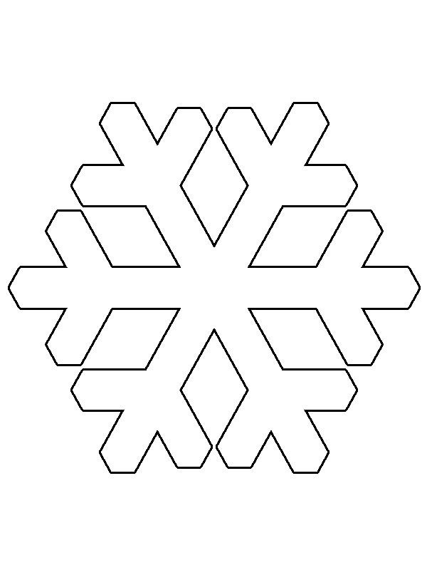 Снежинки для вырезания