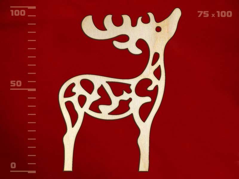 Олень для выпиливания