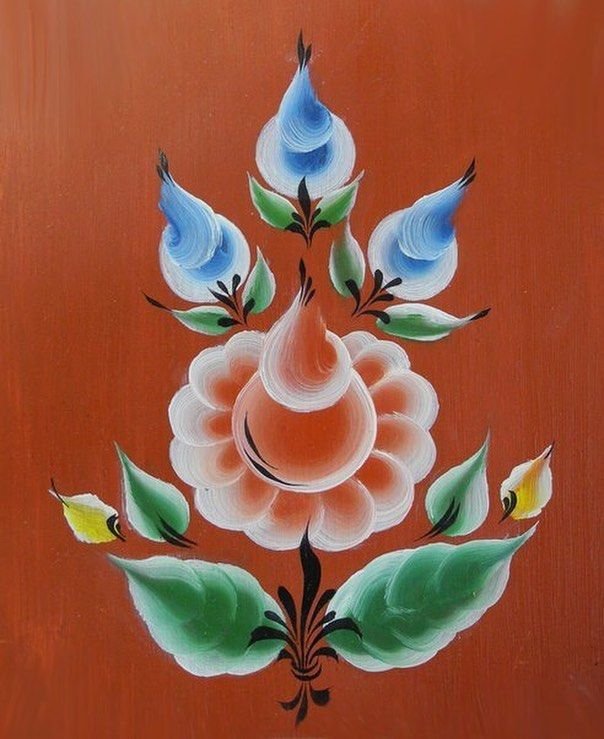 Урало Сибирская домовая роспись