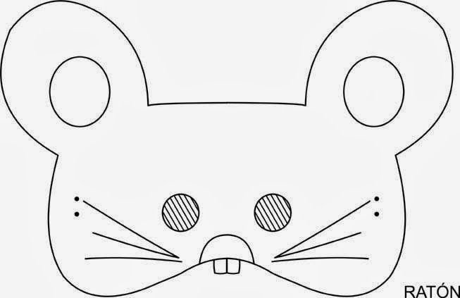 Мордочка мышки для маски