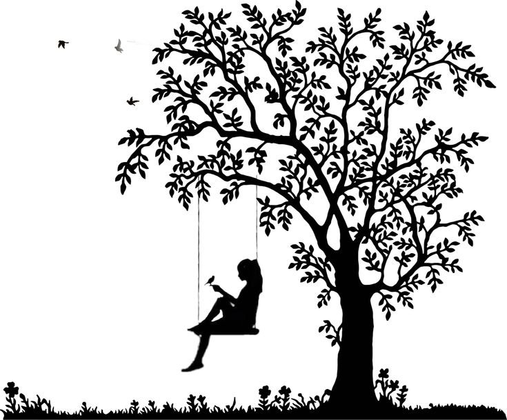 Силуэтные рисунки