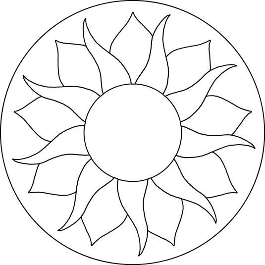 Орнамент в круге