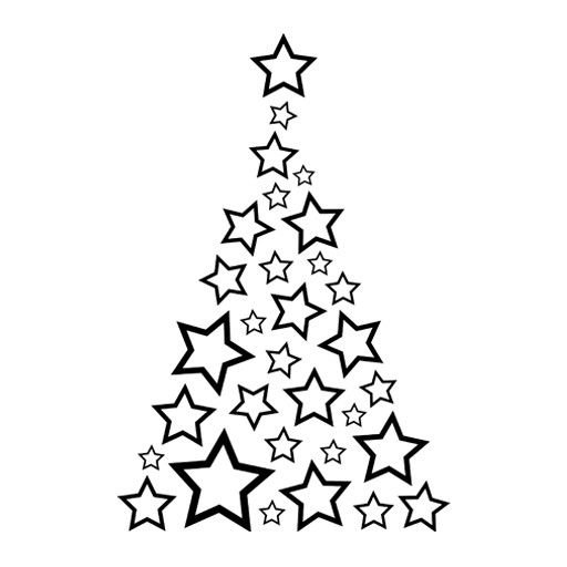 Вытынанки елка шаблоны в большом размере с вырезанием