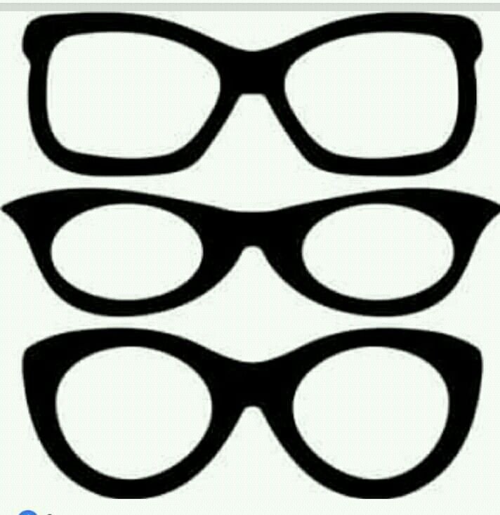 Очки силуэт