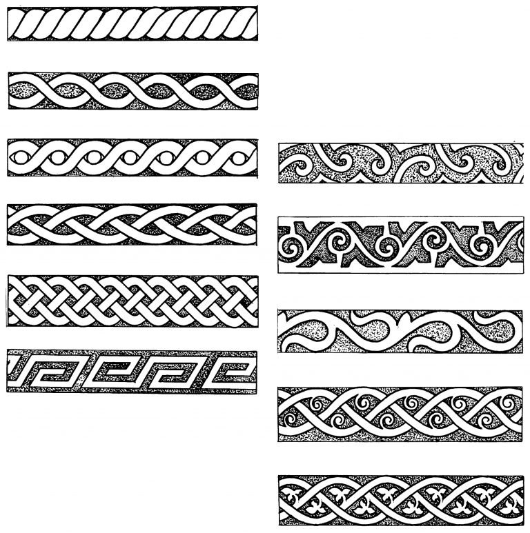 Орнамент бордюр