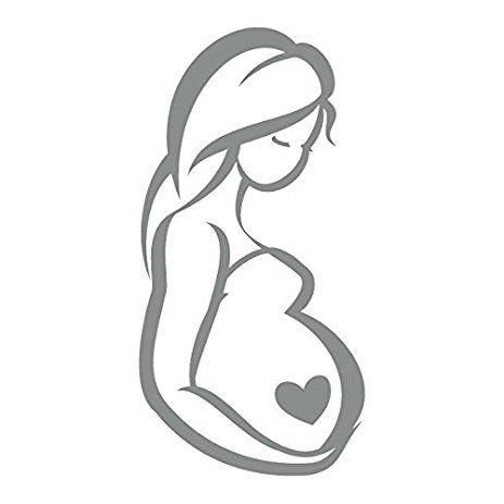 Силуэт беременной