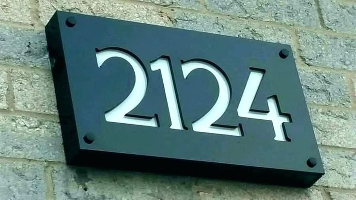 Креативные номера домов