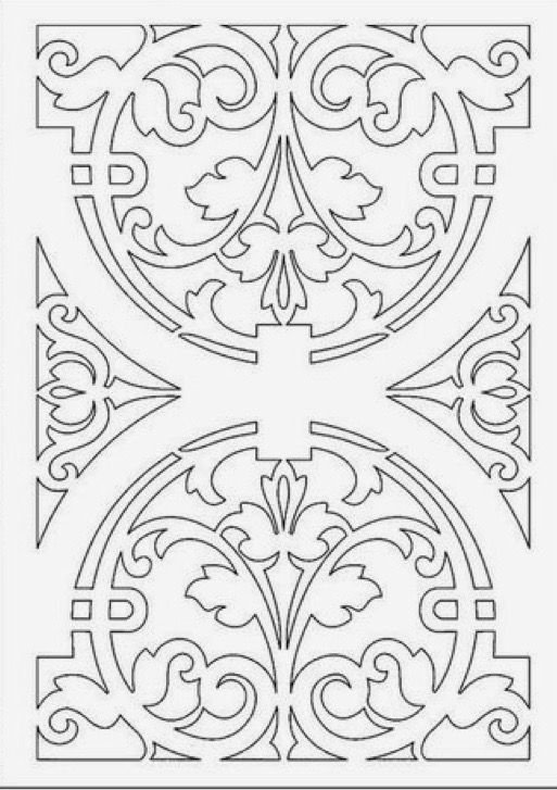 Узоры для выпиливания электролобзиком